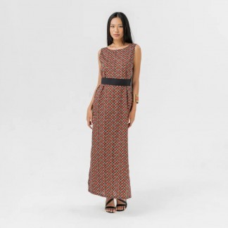 Silk dress AQUILA - MOUSE GLEE